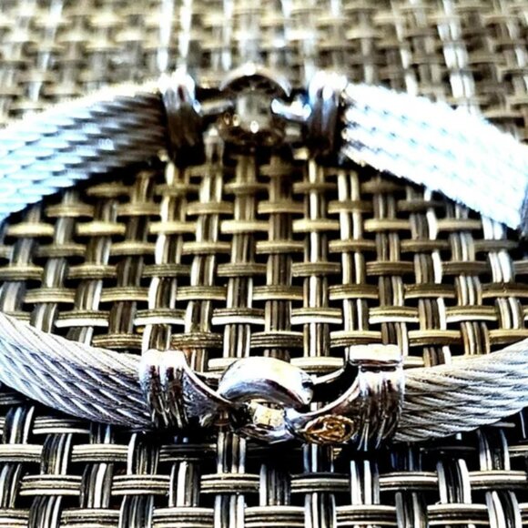 Charriol Gentlemen's Collection Nautical Cable Station Bracelet - Picture 1 of 6